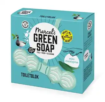De Online Drogist Marcels Green Soap Toiletblok Munt & Eucalyptus aanbieding