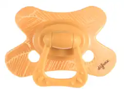 De Online Drogist Difrax Fopspeen Natural 12+ Maanden Apricot Veins aanbieding