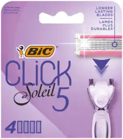 De Online Drogist Bic Click Soleil 5 - Scheermesjes aanbieding