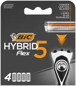 De Online Drogist Bic Hybrid Flex 5 - Scheermesjes aanbieding