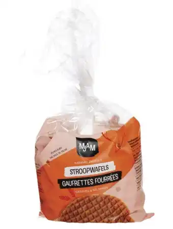 De Online Drogist Mjam Stroopwafels Karamel Zeezout aanbieding