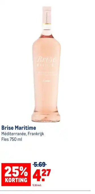 Makro Brise Maritime Méditerranée, Frankrijk  750 ml aanbieding