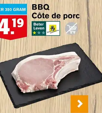 Hoogvliet BBQ Côte de porc aanbieding