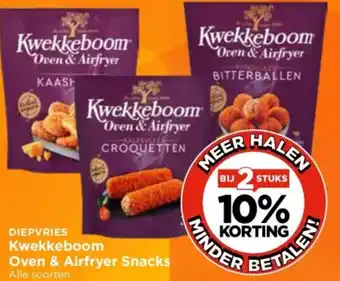 Vomar Voordeelmarkt Kwekkeboom Oven & Airfryer Snacks aanbieding