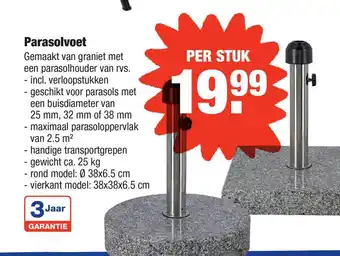 ALDI Parasolvoet aanbieding