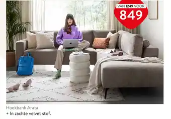 Profijt Meubel Hoekbank Arata aanbieding