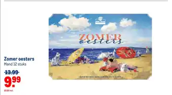 Makro Zomer oesters aanbieding