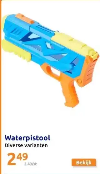 Action Waterpistool aanbieding