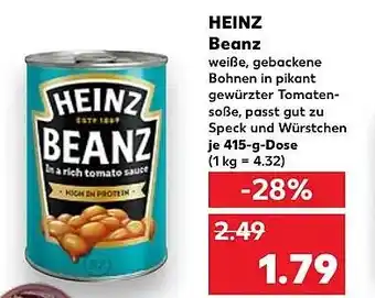 Kaufland DE HEINZ Beanz aanbieding