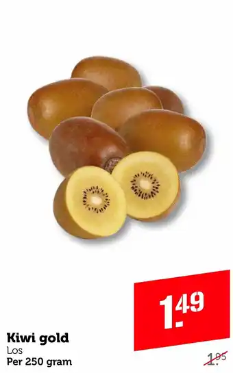 Coop Kiwi gold 250gram aanbieding