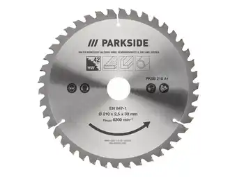 Lidl PARKSIDE Cirkelzaagblad Ø 21 cm aanbieding