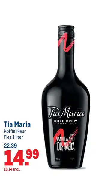 Makro Tia Maria Koffielikeur aanbieding