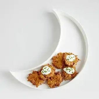 CB2 Celestial Moon Serving Platter aanbieding