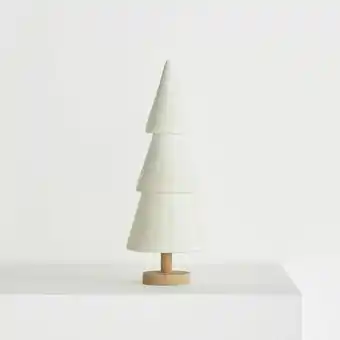 CB2 White 9" Wooden Tree aanbieding