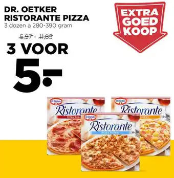 Jumbo Dr. oetker ristorante pizza 280-390 gram aanbieding