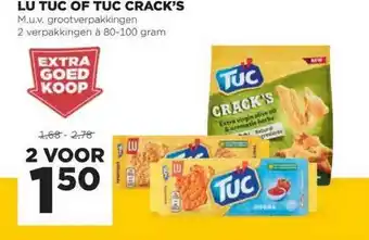 Jumbo Lu tuc of tuc crack's 80-100 gram aanbieding