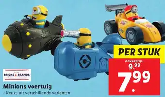 Lidl Minions voertuig aanbieding