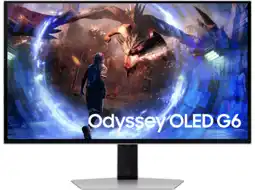MediaMarkt Samsung Odyssey Oled G6 Ls27dg602suxen - 27 Inch 2560 X 1440 (quad Hd) 0.03 Ms 360 Hz aanbieding