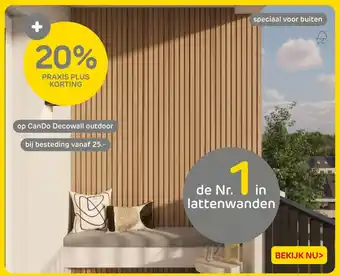 Praxis op Can Do Decowall outdoor aanbieding