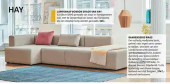 Nijhof Lampenkap bonbon shade van hay of bankenserie mags aanbieding