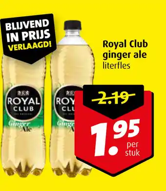 Boni Royal Club ginger ale aanbieding