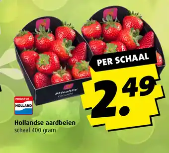 Boni Hollandse aardbeien 400 gram aanbieding