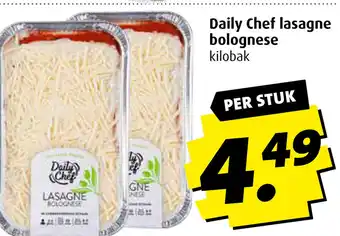 Boni Daily Chef lasagne bolognese kilobak aanbieding