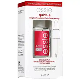 Douglas essie Base- & topcoats quick-e drying drops aanbieding