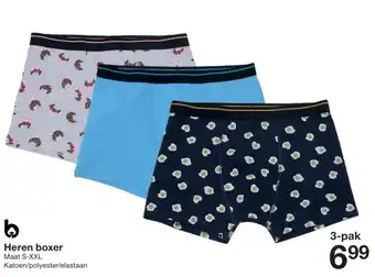 Zeeman Heren boxer Maat S-XXL aanbieding