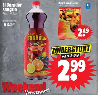 Dirk El Curador sangria aanbieding