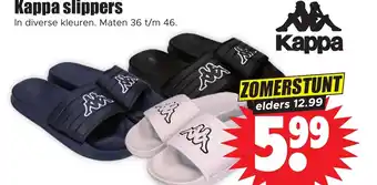 Dirk Kappa slippers aanbieding