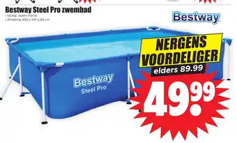 Dirk Bestway Steel Pro zwembad aanbieding