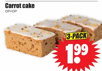 Dirk Carrot cake aanbieding