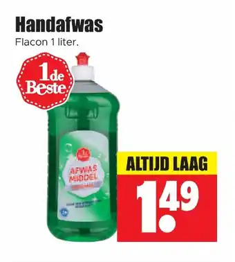 Dirk Handafwas  1 liter. aanbieding