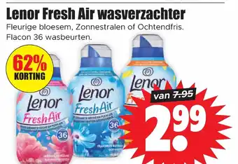 Dirk Lenor Fresh Air wasverzachter aanbieding