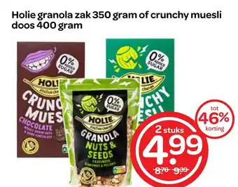 Spar Holie granola aanbieding