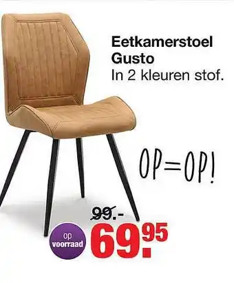 Budget Home Store Eetkamerstoel gusto aanbieding