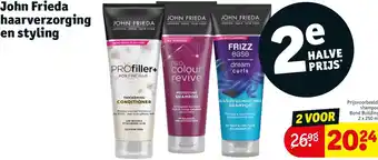 Kruidvat John Frieda haarverzorging en styling aanbieding