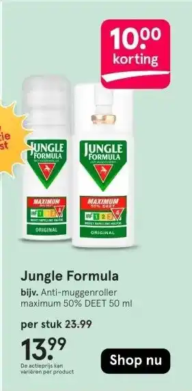 Etos Jungle Formula aanbieding