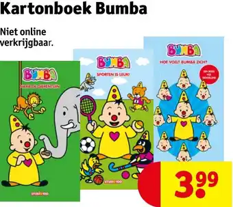 Kruidvat Kartonboek Bumba aanbieding
