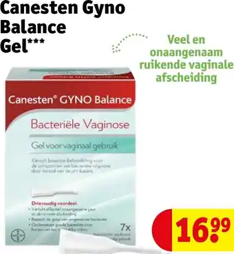 Kruidvat Canesten GYNO Balance Gel aanbieding