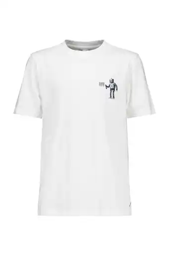 Wehkamp America Today T-shirt met backprint wit aanbieding