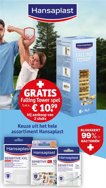 Kruidvat Keuze uit het hele assortiment Hansaplast aanbieding