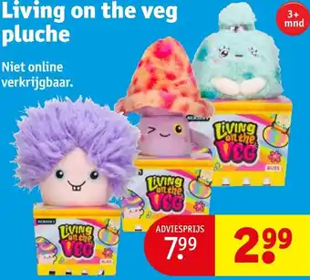 Kruidvat Living on the veg pluche aanbieding