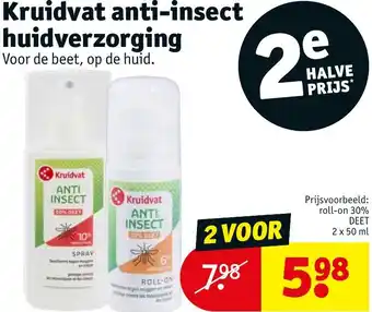 Kruidvat anti-insect huidverzorging aanbieding