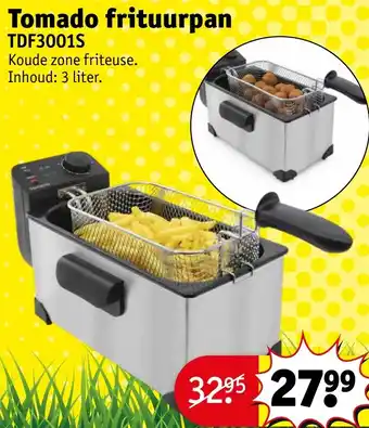 Kruidvat Tomado frituurpan TDF3001S aanbieding