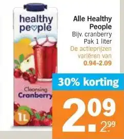 Albert Heijn Alle Healthy People aanbieding