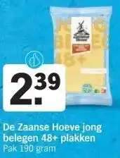 Albert Heijn De Zaanse Hoeve jong belegen 48+ plakken aanbieding