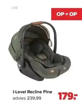 Baby-Dump I-Level Recline Pine aanbieding