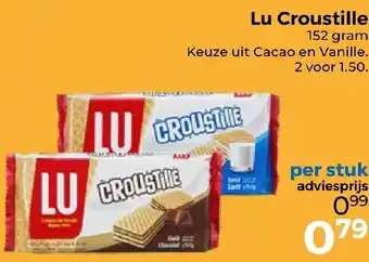 Trekpleister Lu Croustille 152 gram aanbieding